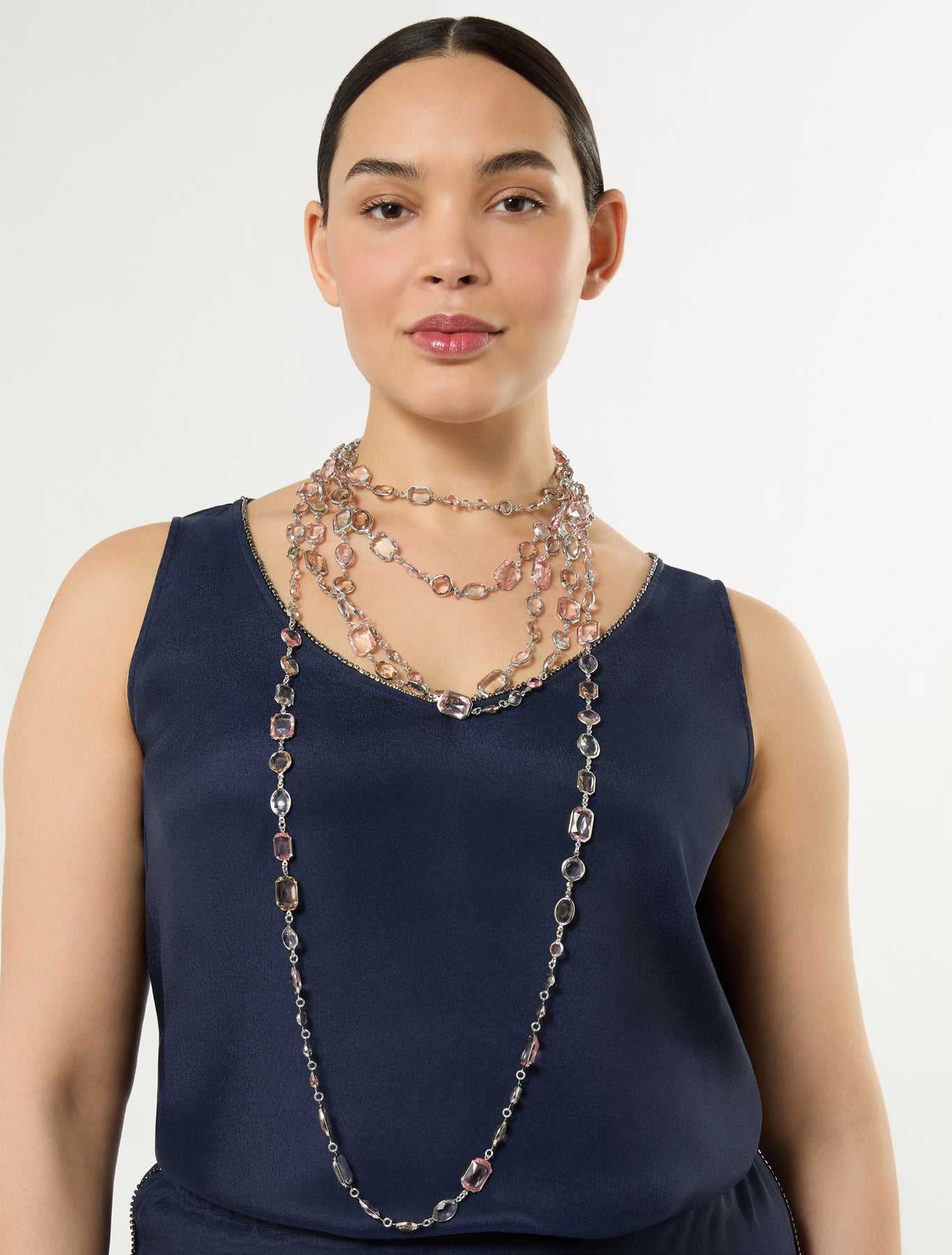 Marina Rinaldi crystal-adorned necklace for woman