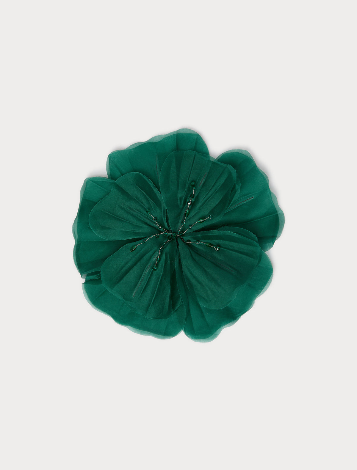 Marina Rinaldi silk organza brooch for woman