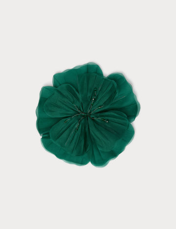 Marina Rinaldi silk organza brooch for woman