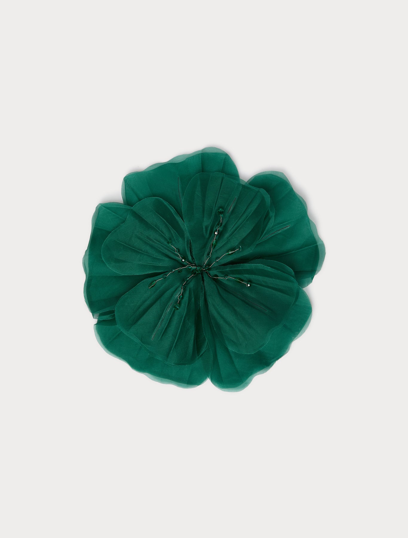 Marina Rinaldi silk organza brooch for woman