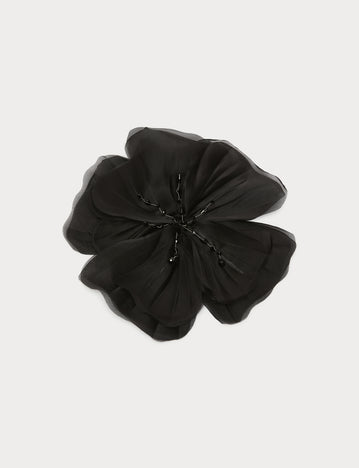Marina Rinaldi silk organza brooch for woman