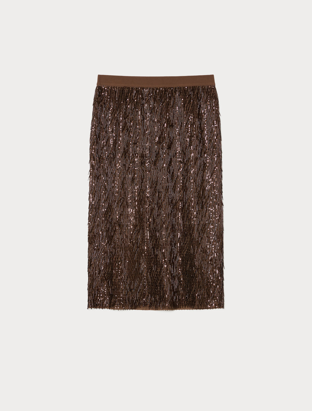 marina rinaldi sequinned tulle skirt for woman