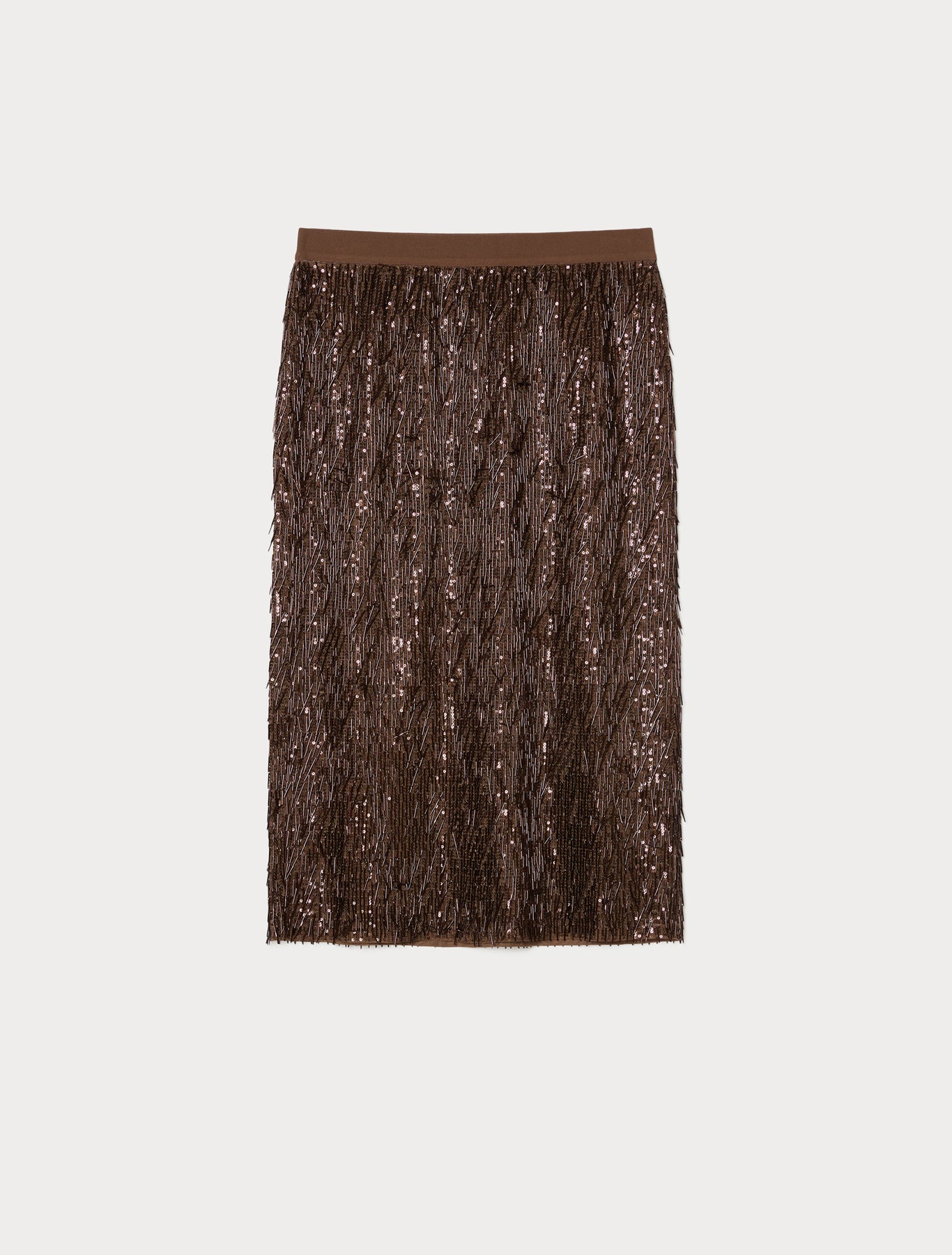 marina rinaldi sequinned tulle skirt for woman