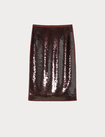 Marina Rinaldi tulle skirt with sequins for woman