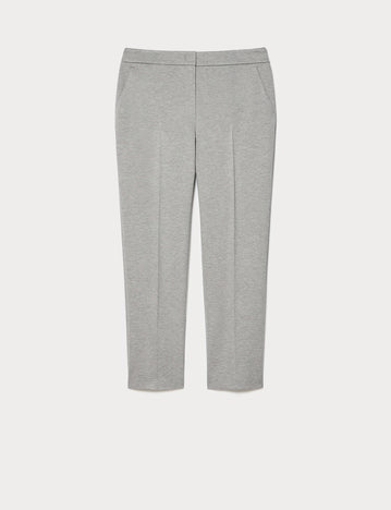marina rinaldi jersey trousers for woman