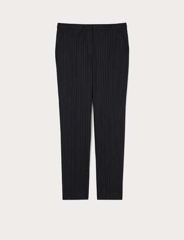 Marina Rinaldi jacquard jersey trousers for woman
