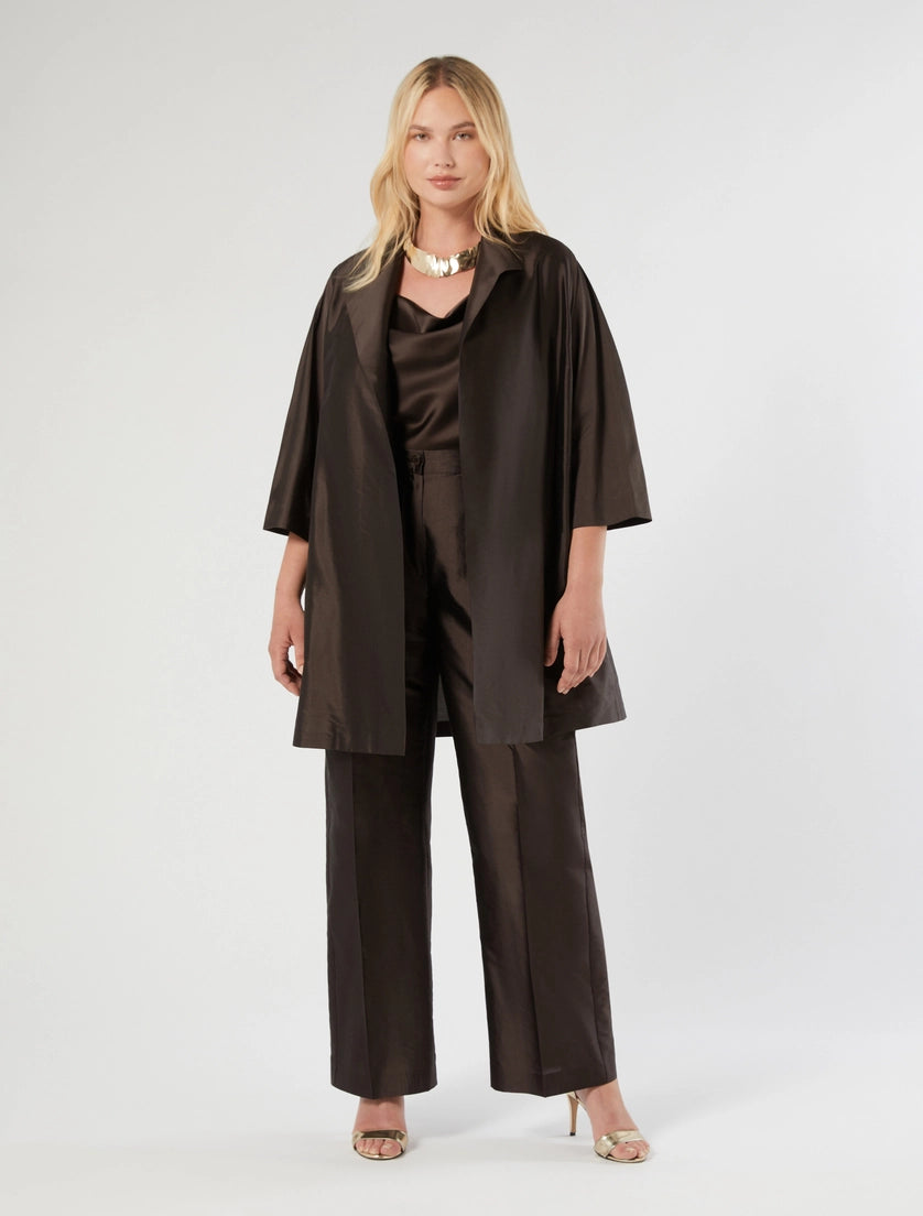 marina rinaldi satin top for woman