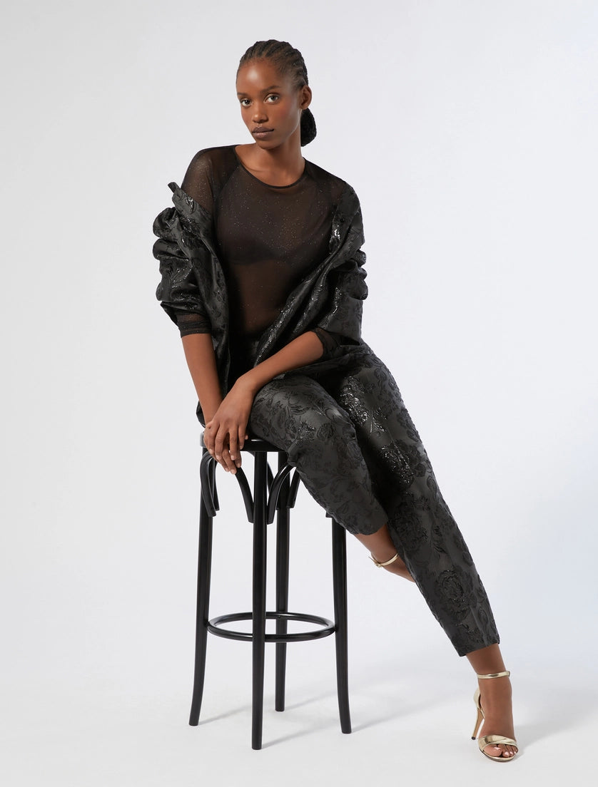 Glitter tulle T-shirt