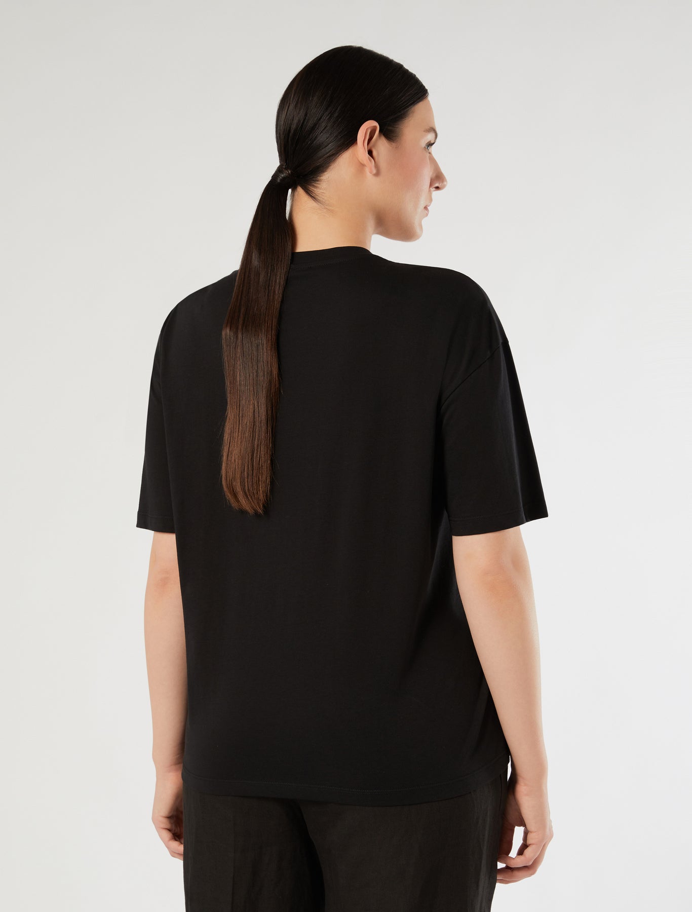 marina rinaldi jersey print t-shirt for woman