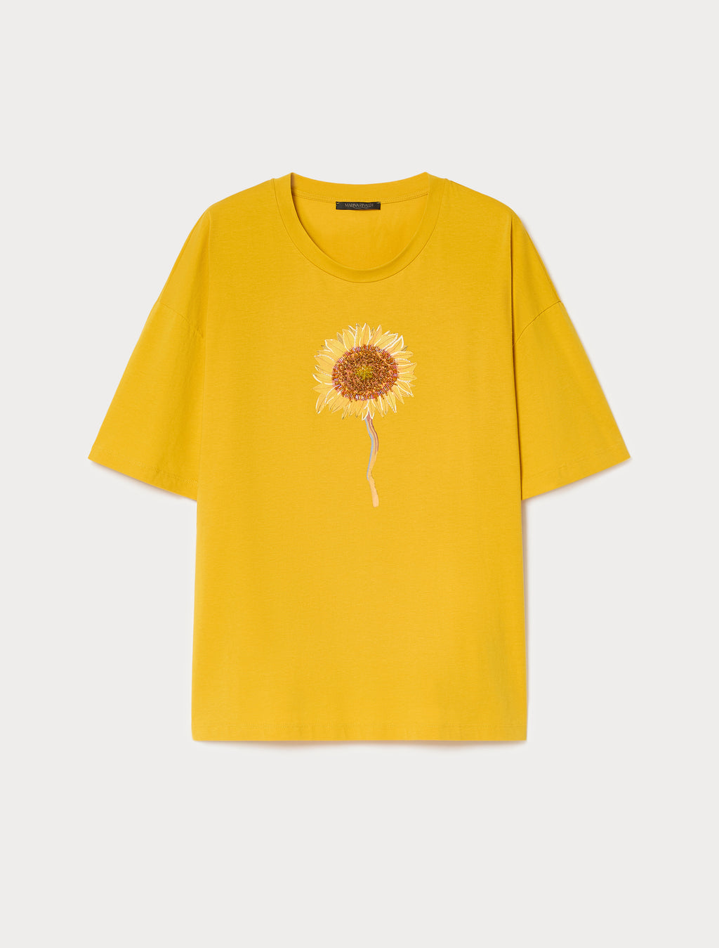 marina rinaldi jersey print t-shirt for woman