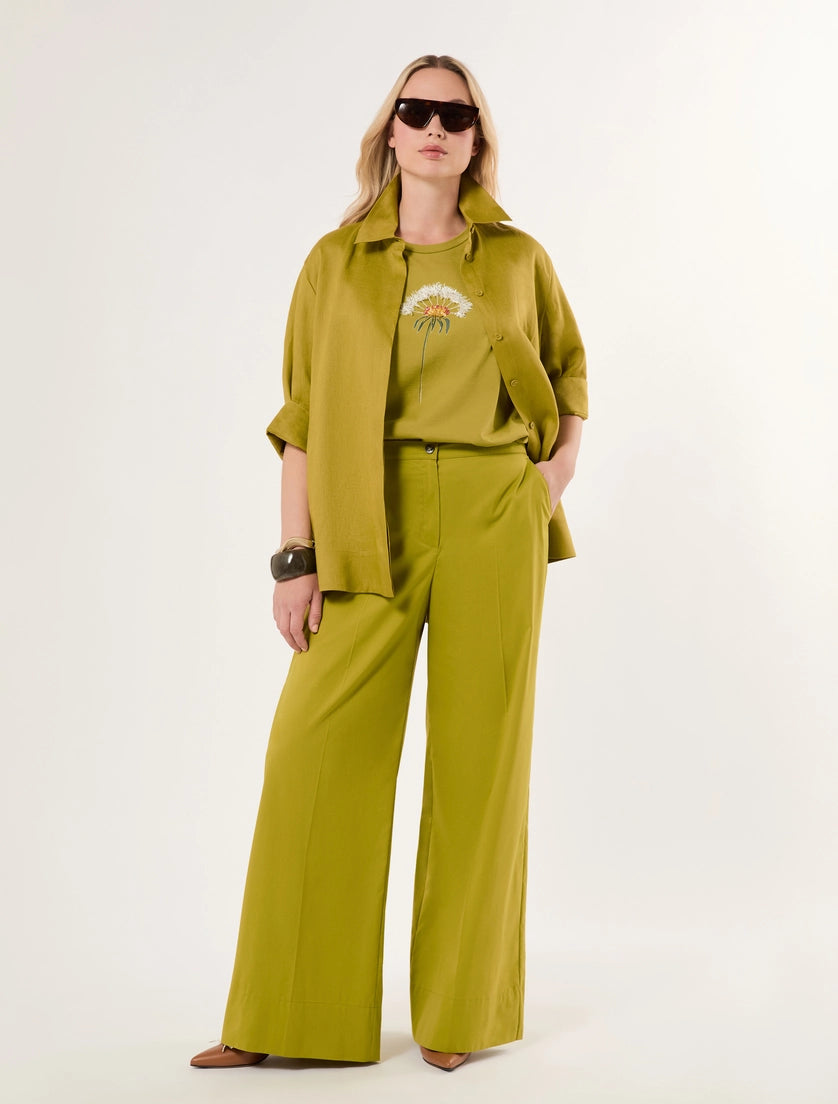 marina rinaldi Jersey print T-shirt