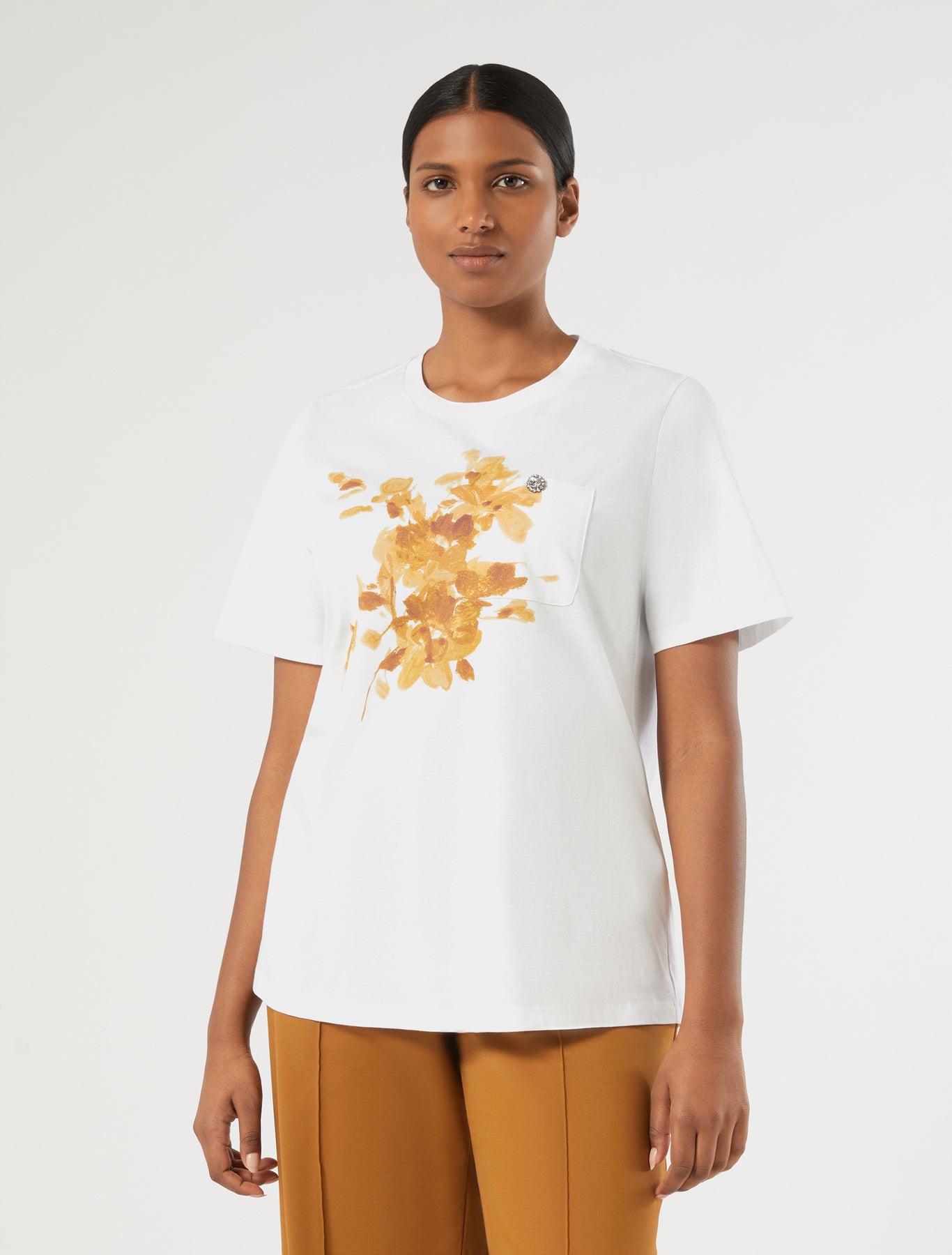 Jersey print T-shirt