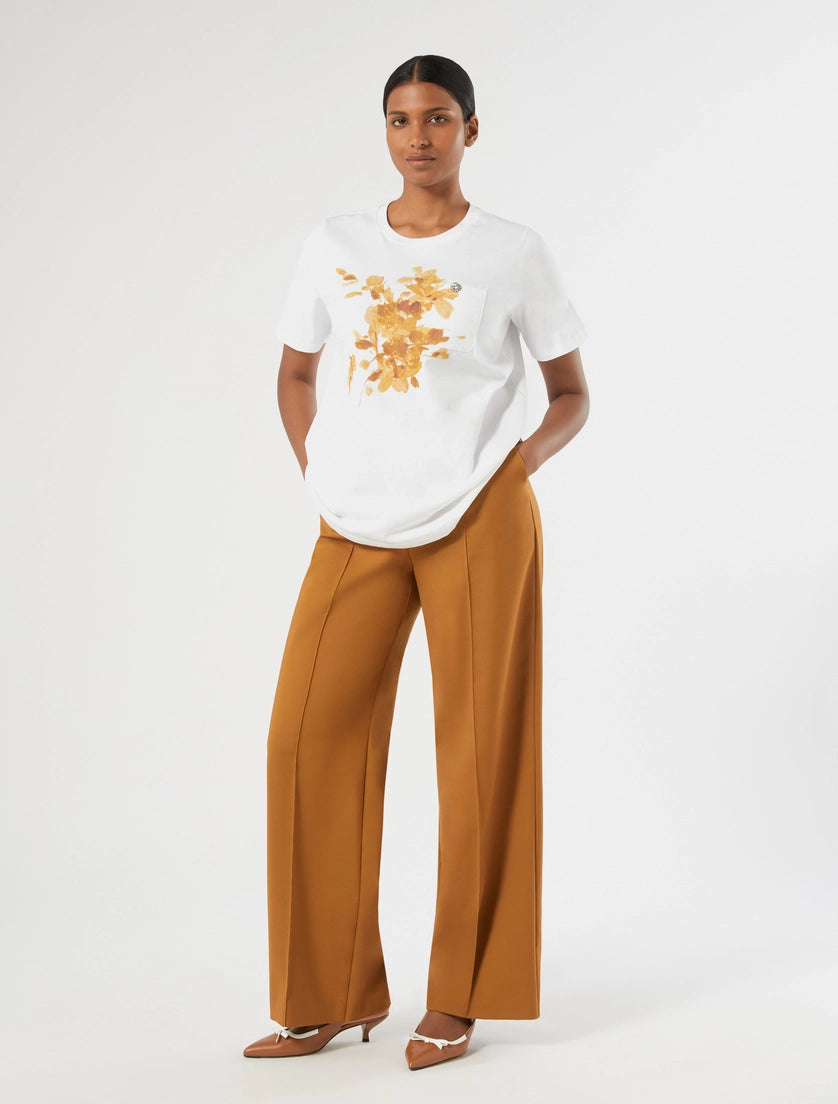 Jersey print T-shirt