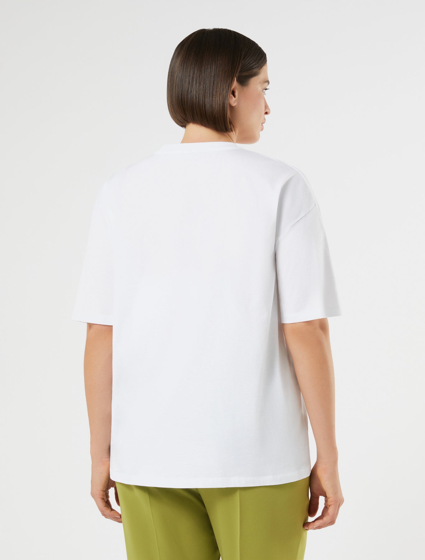marina rinaldi embroidered jersey t-shirt for woman