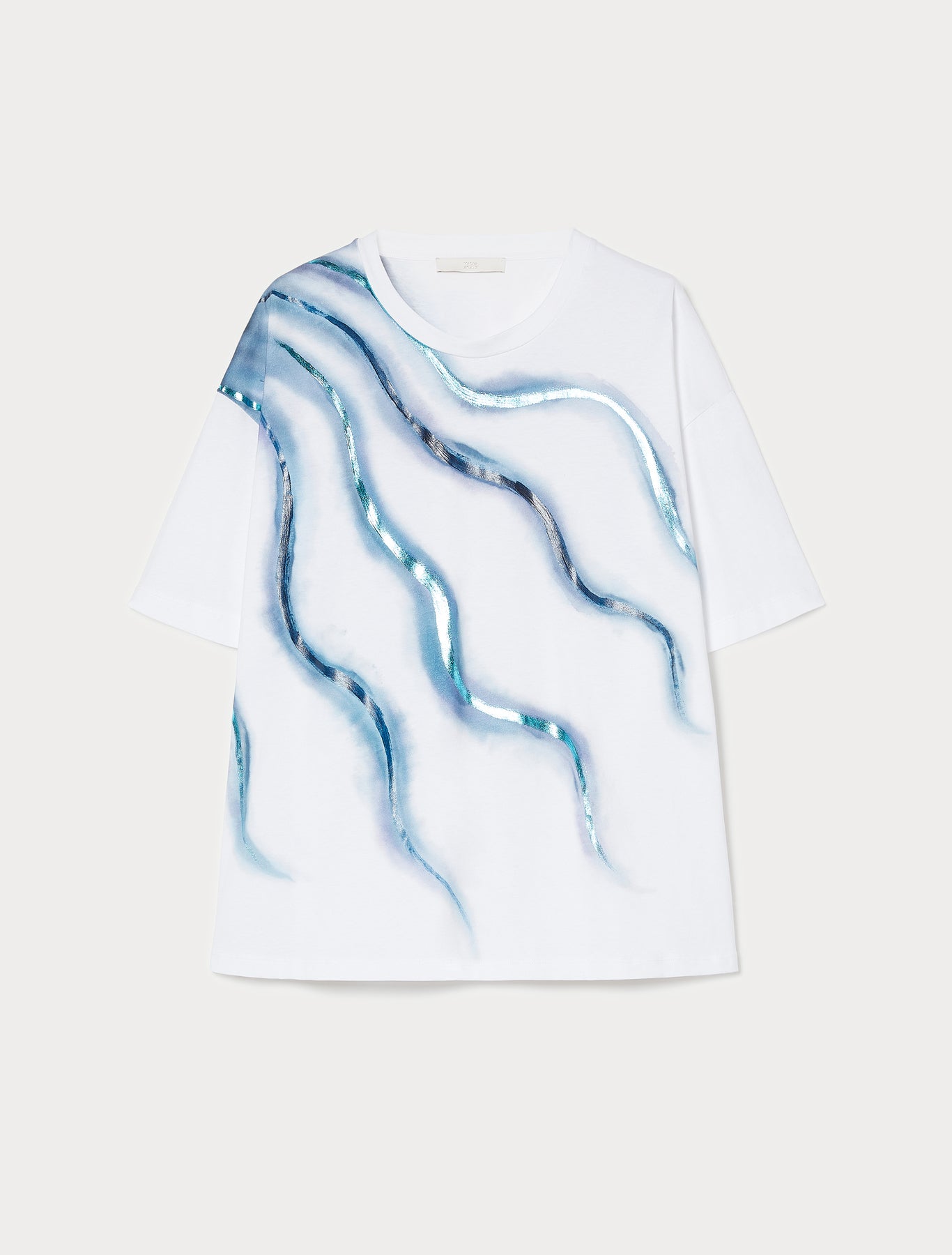 Marina Rinaldi cotton jersey t-shirt for woman