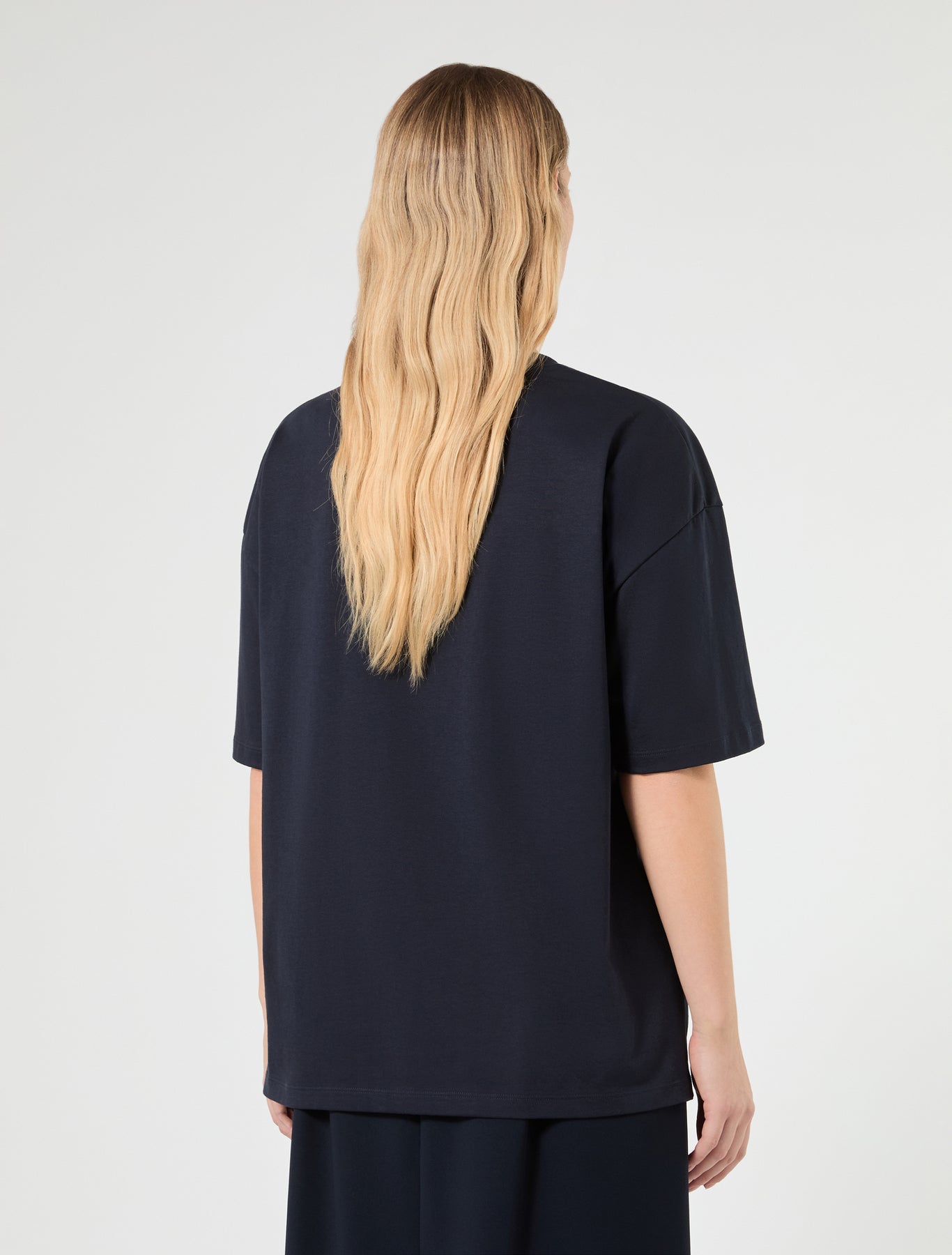 marina rinaldi jersey t-shirt with fish print for woman
