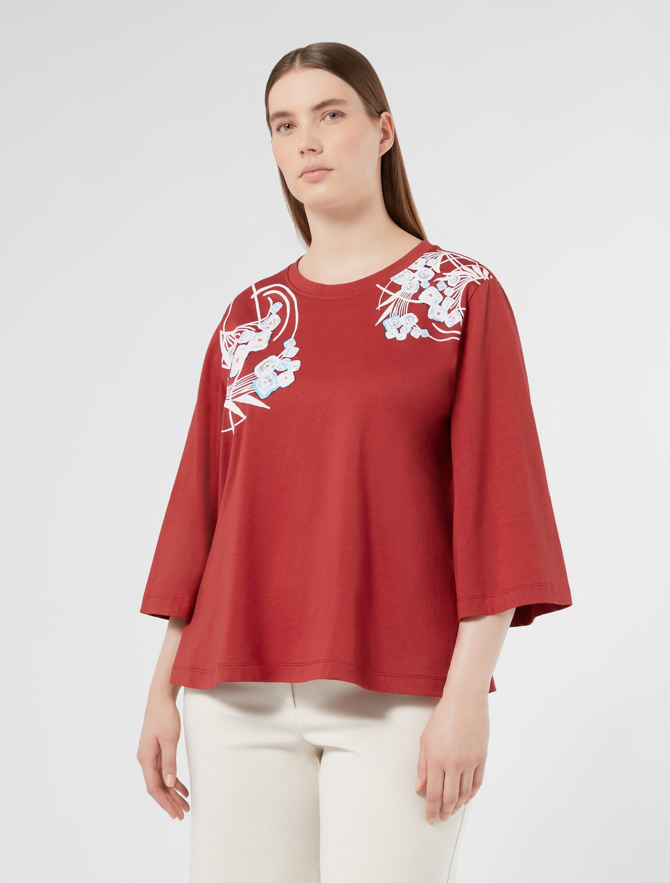 Printed jersey T-shirt