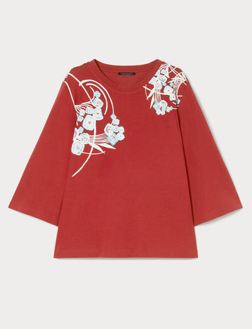 Printed jersey T-shirt