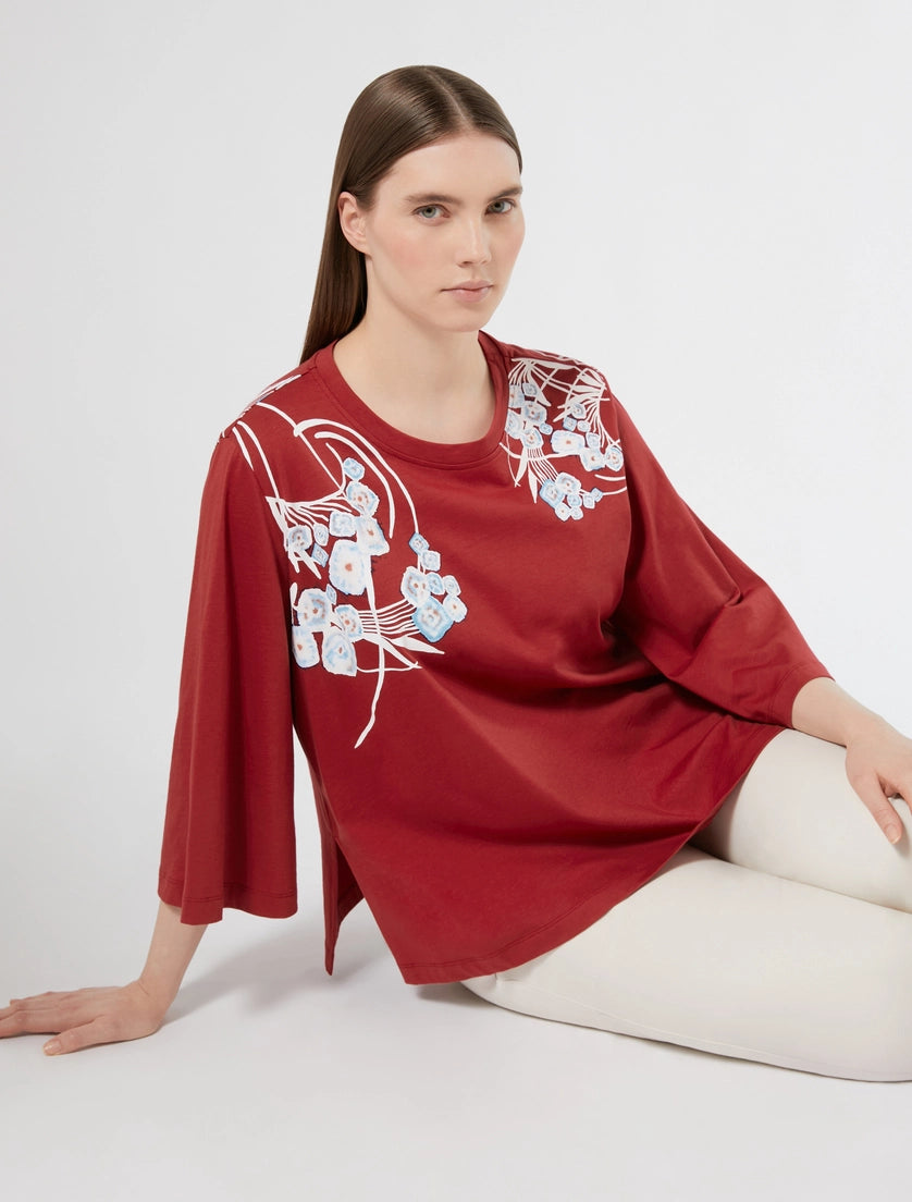 Printed jersey T-shirt