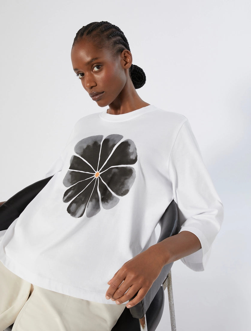 Printed jersey T-shirt