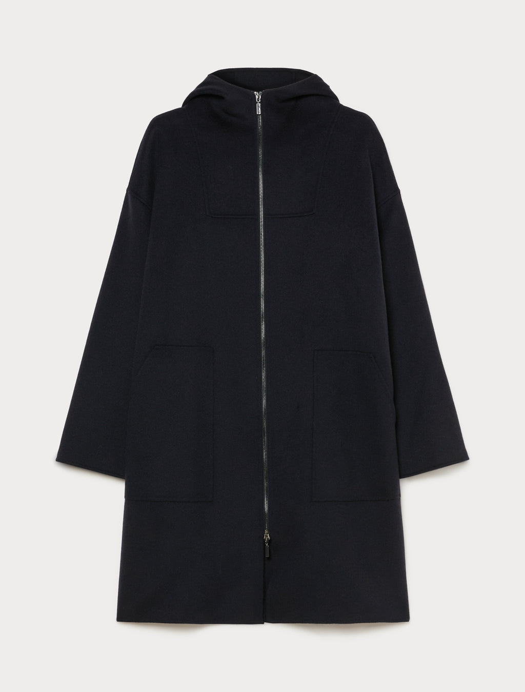 Marina Rinaldi double-faced wool and cashmere coat for woman