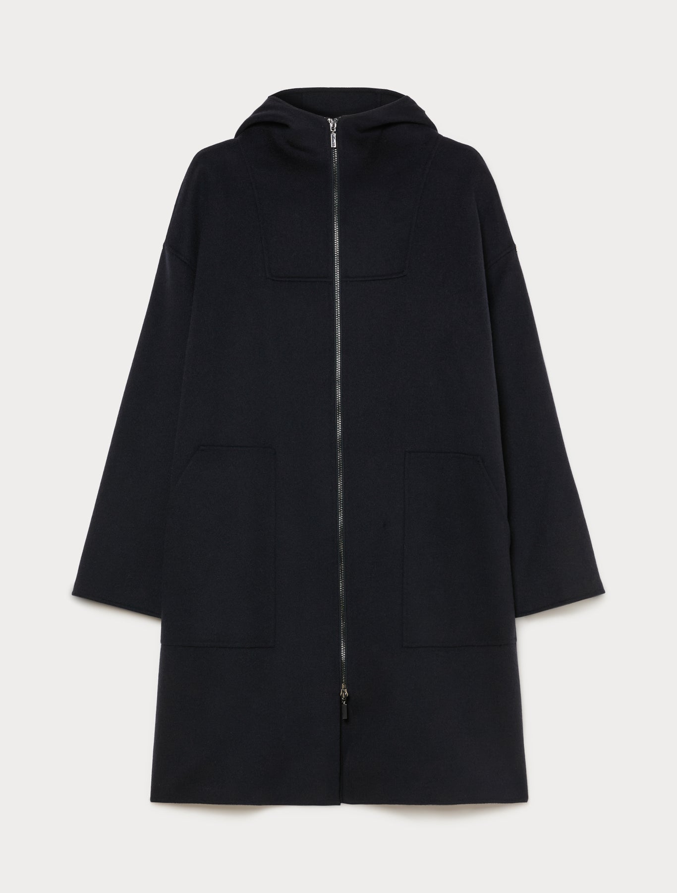 Marina Rinaldi double-faced wool and cashmere coat for woman