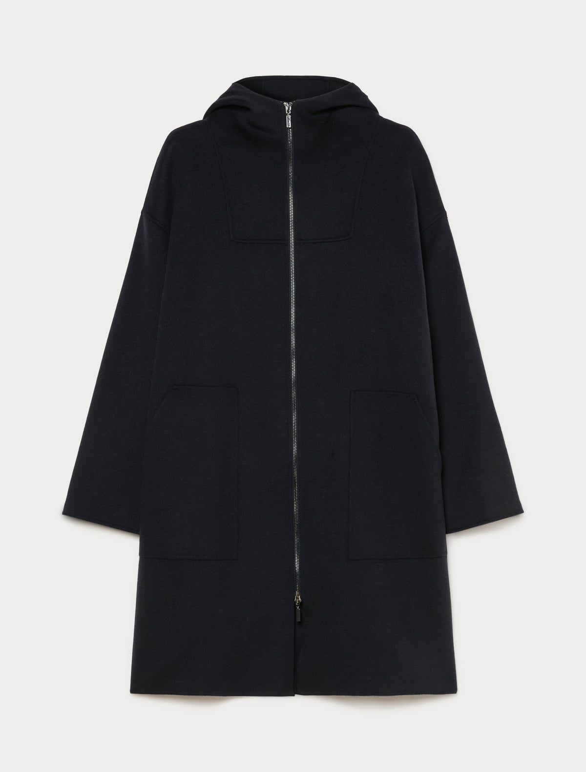 Marina Rinaldi double-faced wool and cashmere coat for woman