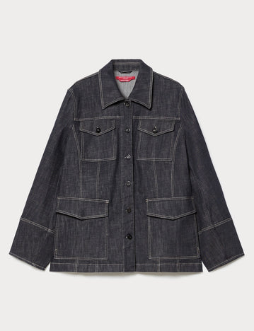 Stretch cotton jacket