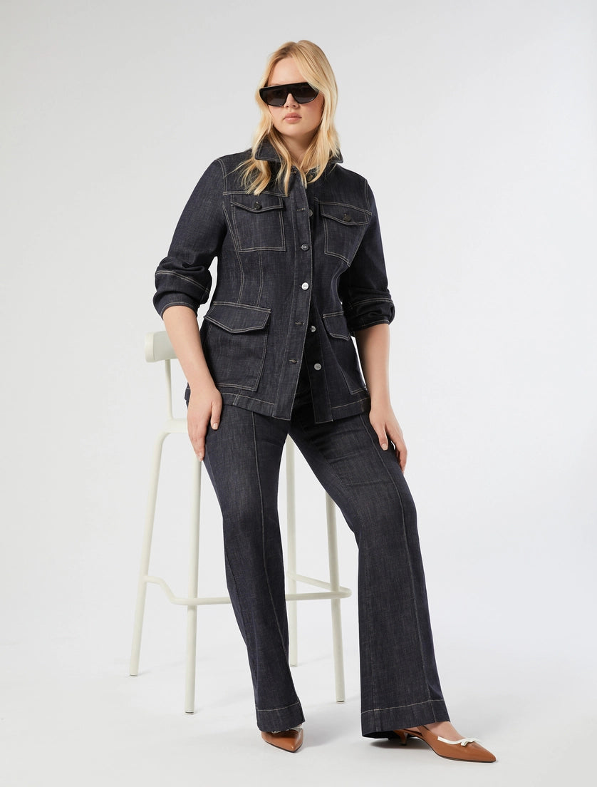 Stretch cotton jacket