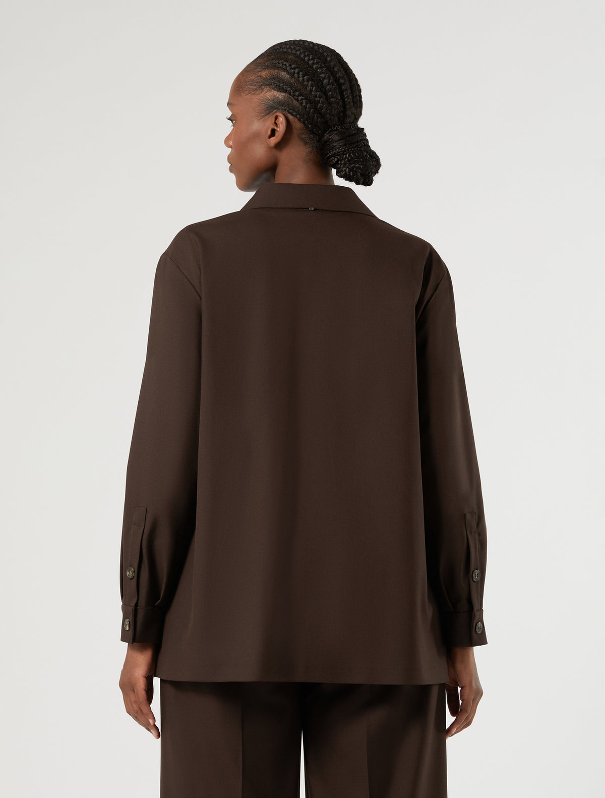 Marina Rinaldi viscose-blend twill jacket for woman