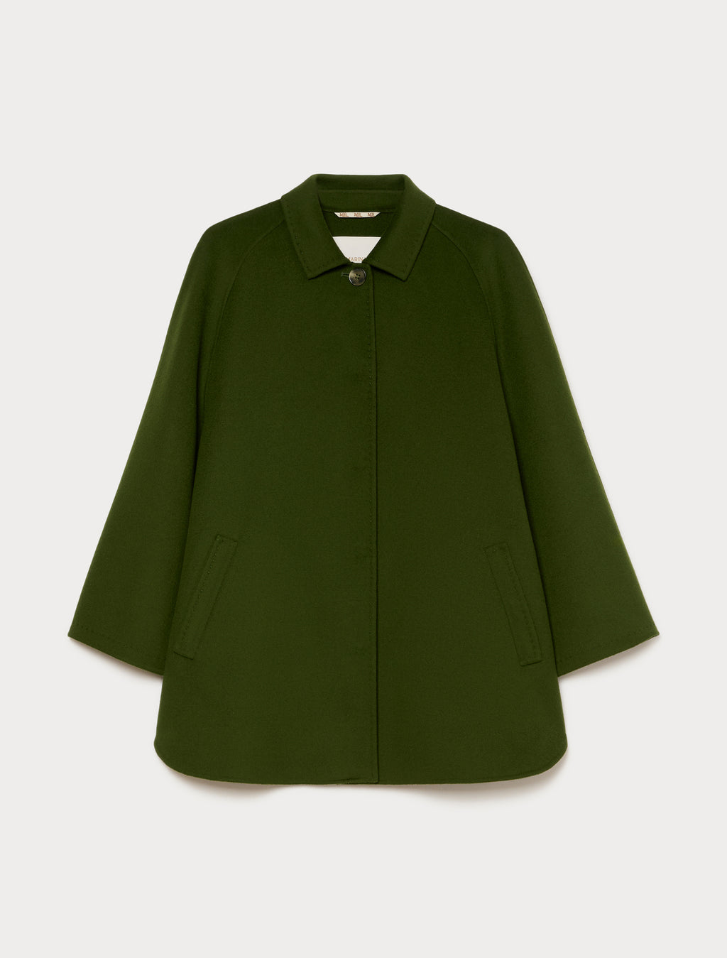 Marina Rinaldi double-faced wool and cashmere coat for woman