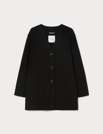 Marina Rinaldi double-faced wool and cashmere coat for woman