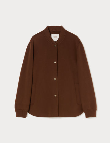 Marina Rinaldi double wool-blend jacket for woman