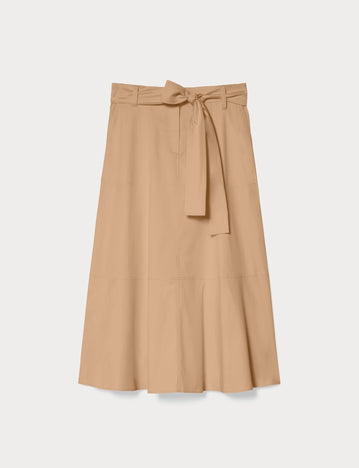 marina rinaldi stretch cotton gabardine skirt for woman