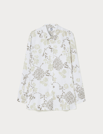 Twill print shirt