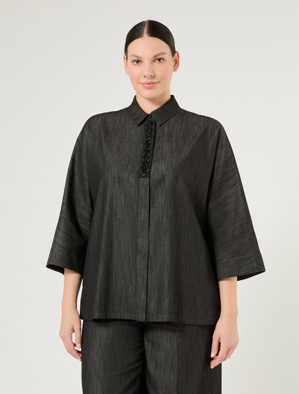 Marina Rinaldi denim shirt for woman