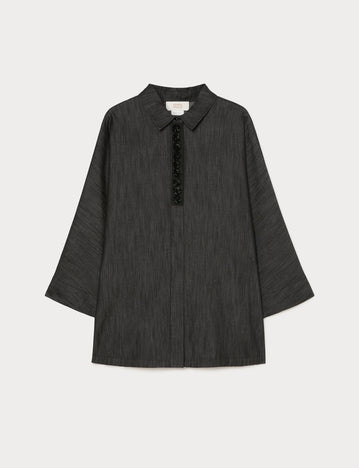 Marina Rinaldi denim shirt for woman