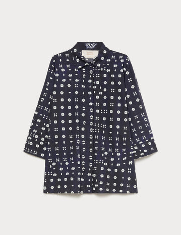 Marina Rinaldi cotton poplin shirt for woman