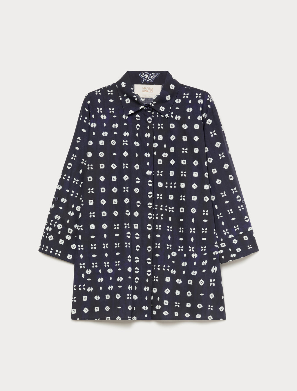 Marina Rinaldi cotton poplin shirt for woman
