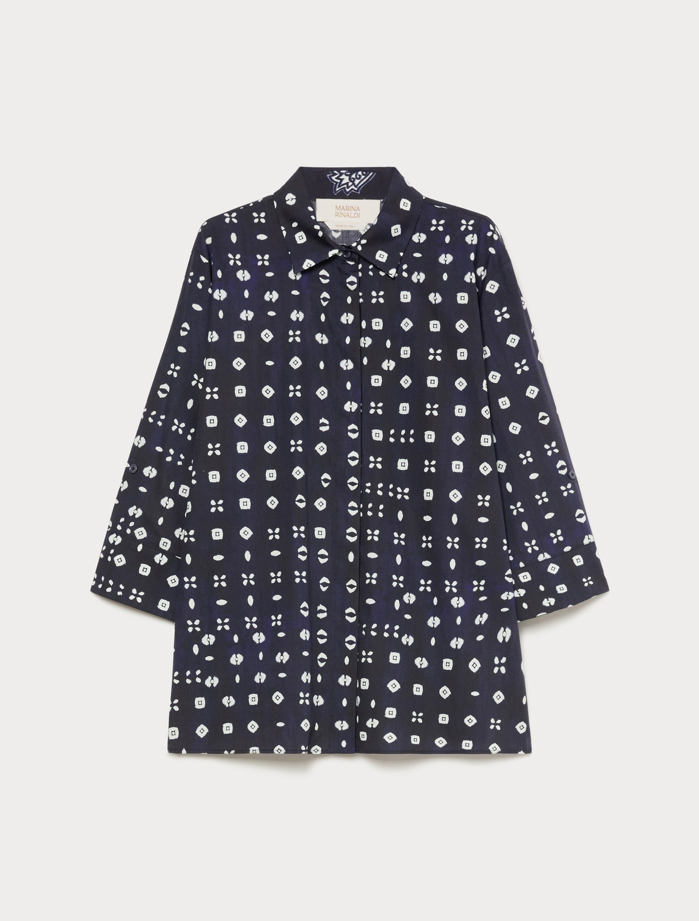 Marina Rinaldi cotton poplin shirt for woman