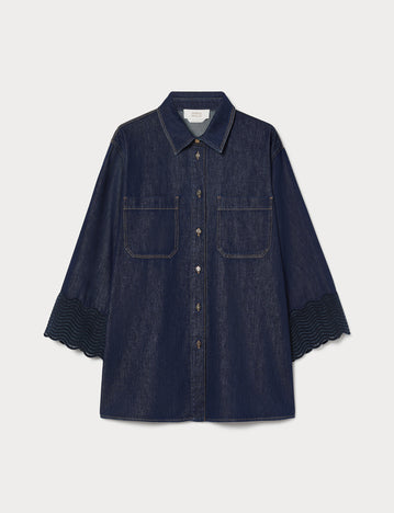 Marina Rinaldi denim shirt for woman
