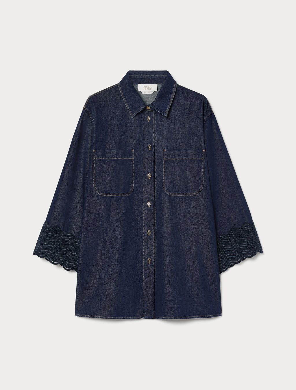 Marina Rinaldi denim shirt for woman
