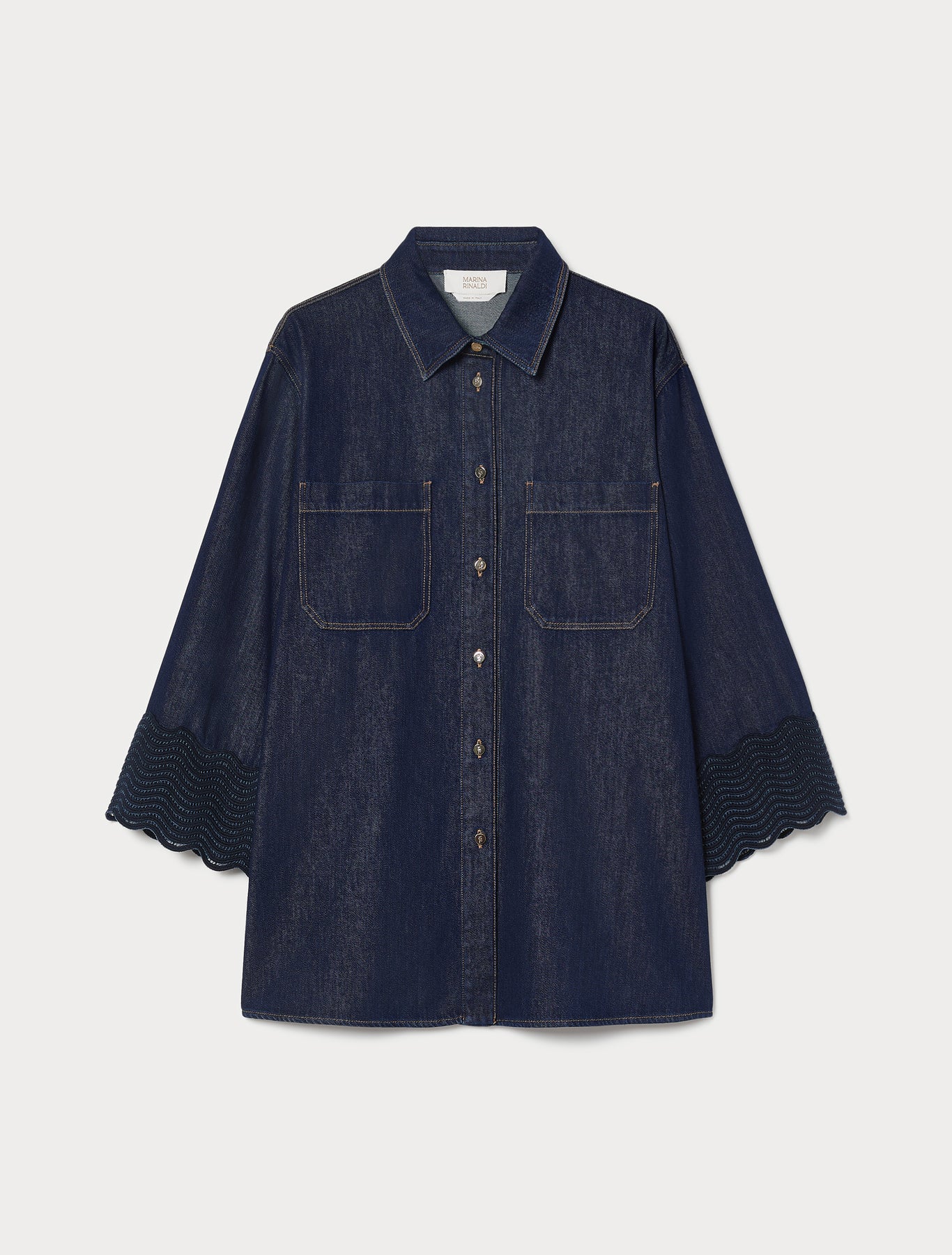 Marina Rinaldi denim shirt for woman
