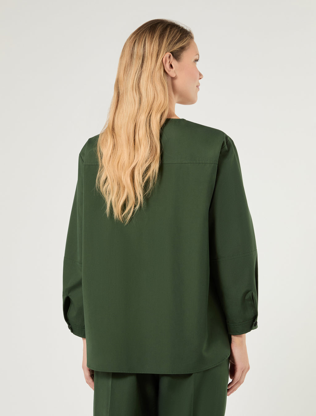 Marina Rinaldi cotton canvas shirt for woman