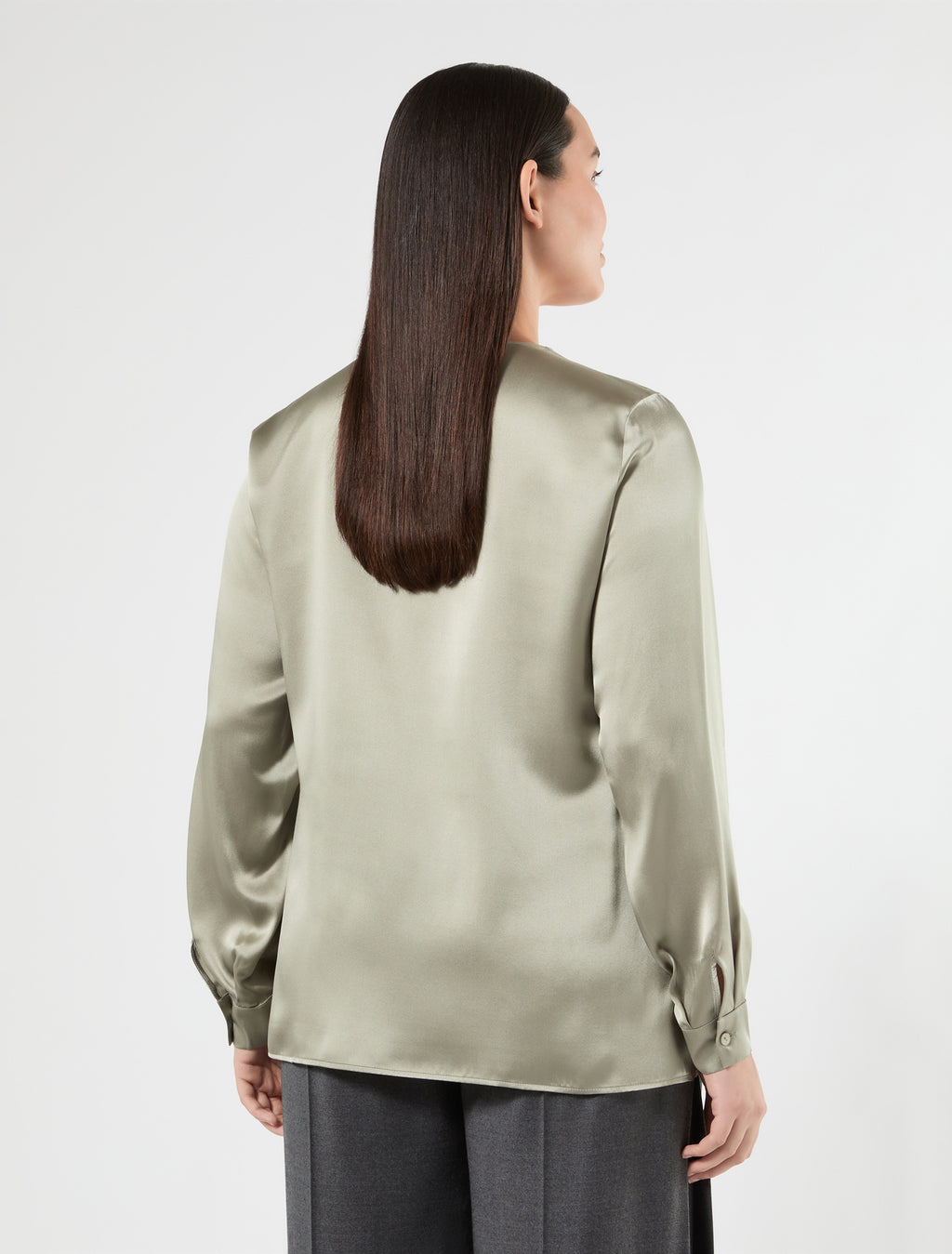 Marina Rinaldi silk satin blouse for woman