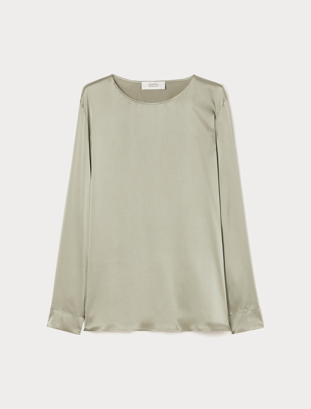 Marina Rinaldi silk satin blouse for woman