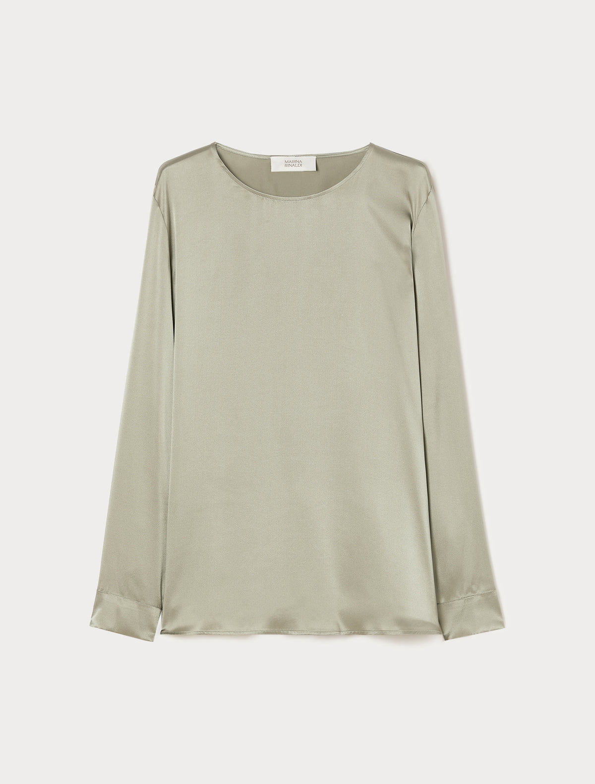 Marina Rinaldi silk satin blouse for woman