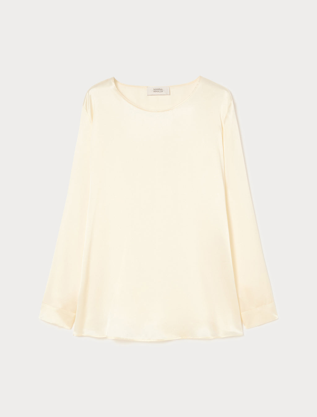 Marina Rinaldi silk satin blouse for woman