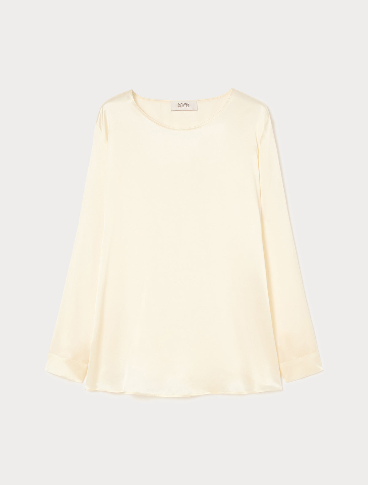 Marina Rinaldi silk satin blouse for woman
