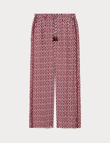marina rinaldi wide-fit viscose trousers for woman